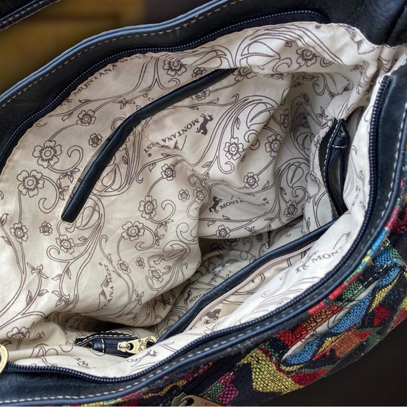 Montana West Woven Fringe Purse - Picture 3 of 3